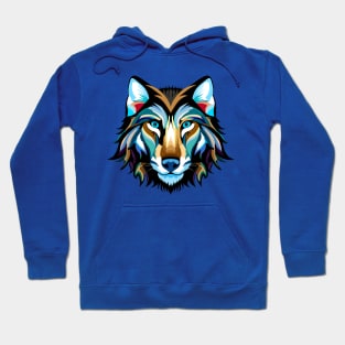 Brown wolf Hoodie